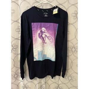 Boys Graphics T‎ Shirt Live To Ride-art Class - Size XXL (18)